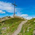 Das Gipfelkreuz am Grießenkar in Wagrain