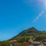Gipfelblick Grießenkar mit Sonne